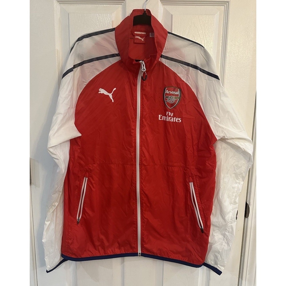 Arsenal Puma Anthem Windbreaker (MEDIUM)